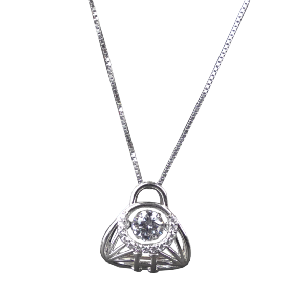 Moving Gemstone Design Luxury Necklace - Image 3