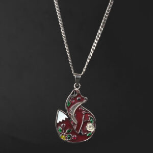 Silver Fox Pendant