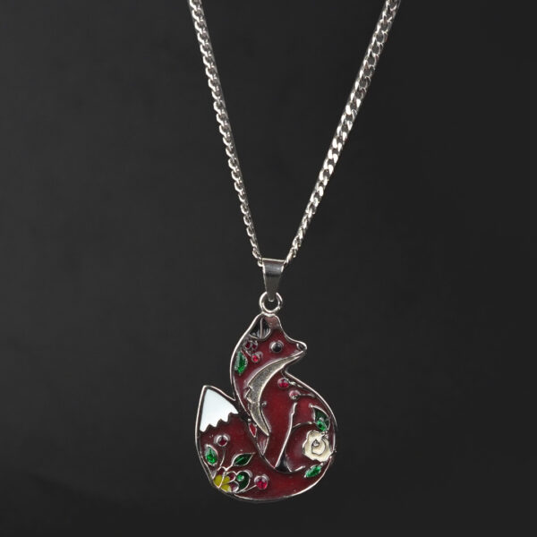 Silver Fox Pendant