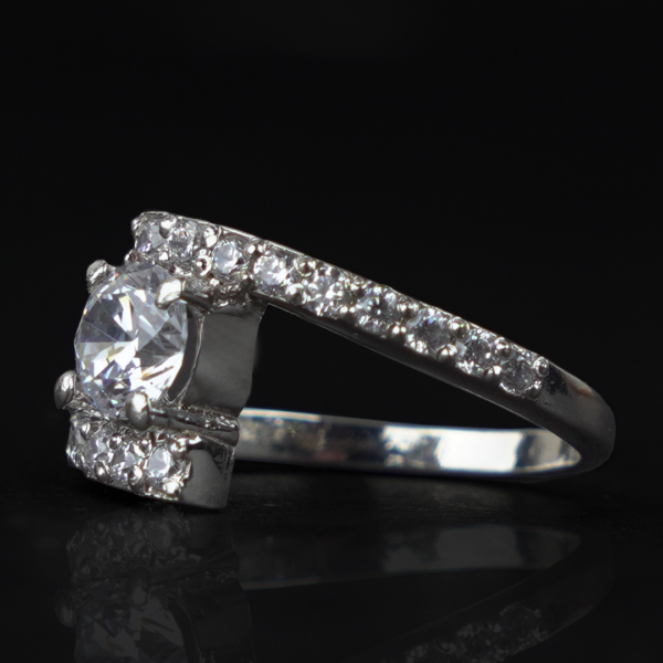 925 Silver Moissanite Ring - Image 2