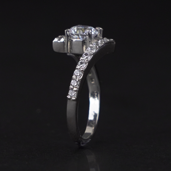 925 Silver Moissanite Ring - Image 3